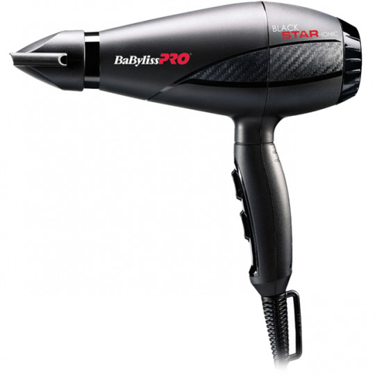 Фен с ионизацией BaByliss PRO Black Star Ionic BAB6250IE