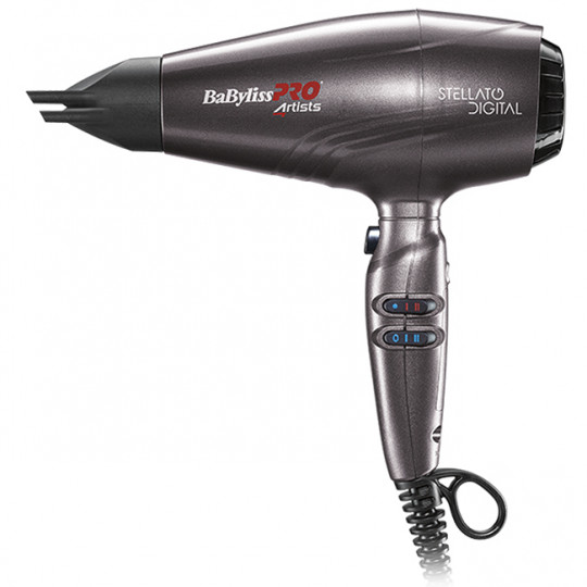 Фен з іонізацією BaByliss PRO Stellato Digital BAB7500IE 