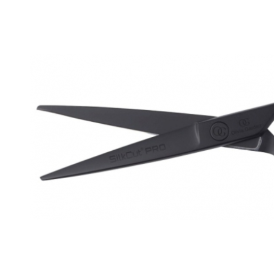 Ножиці прямі Olivia Garden SilkCut чорні матові 575/5,75