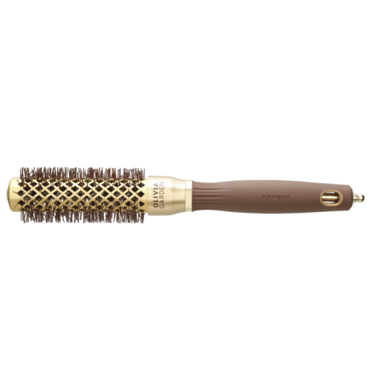 Брашинг Expert Blowout Shine Wavy Bristles Gold&Brown 25 мм