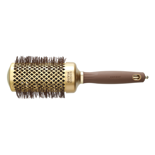 Брашинг Expert Blowout Shine Wavy Bristles Gold&Brown 55 мм Брашинг Expert Blowout Shine Wavy Bristles Gold&Brown 55 мм