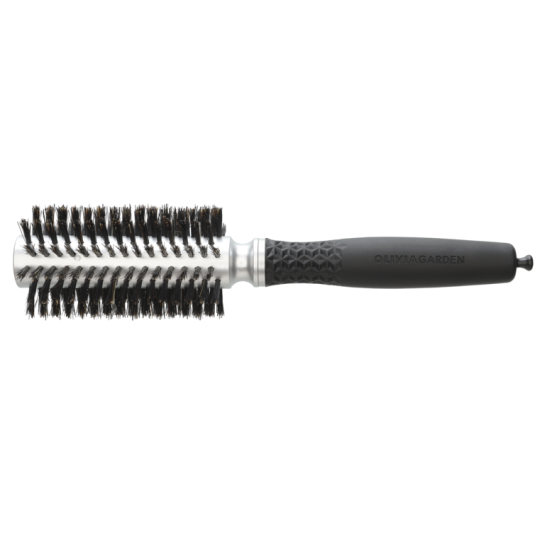 Брашинг Olivia Garden Soft Boar Bristles Silver 25 мм