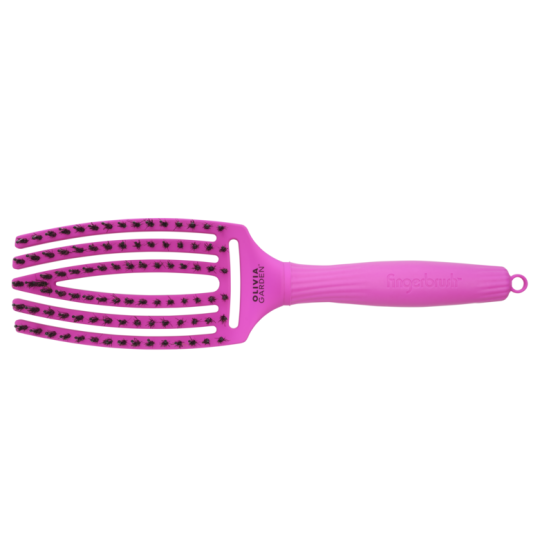 Щітка Olivia Garden FingerBrush Combo Medium Neon Purple Щітка Olivia Garden FingerBrush Combo Medium Neon Purple